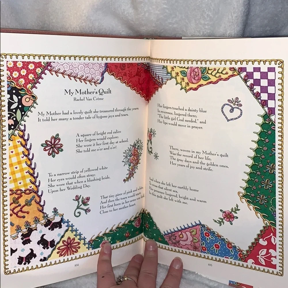 Gold Leaf Mary Engelbreit Book Linen /Cloth Cover